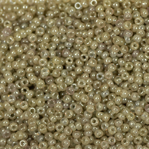 Miyuki Seed Beads Light Olive Green Opaque - 22g Vials
