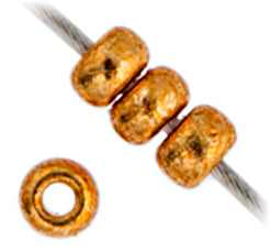 Miyuki Seed Beads Duracoat Galvanized Yellow Gold - 22g Vials