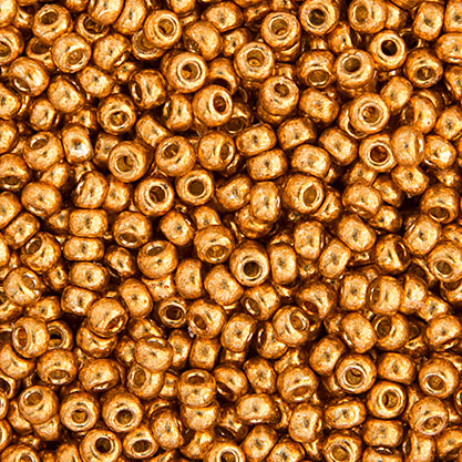 Miyuki Seed Beads Duracoat Galvanized Yellow Gold - 22g Vials