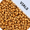 Miyuki Seed Beads Duracoat Galvanized Yellow Gold - 22g Vials