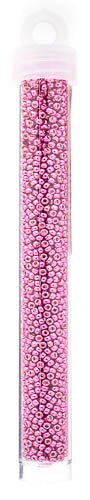 Miyuki Seed Bead 11/0 Duracoat Galvanized Hot Pink - 22g Vials
