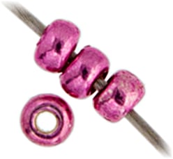 Miyuki Seed Bead 11/0 Duracoat Galvanized Hot Pink - 22g Vials
