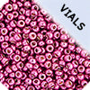 Miyuki Seed Bead 11/0 Duracoat Galvanized Hot Pink - 22g Vials