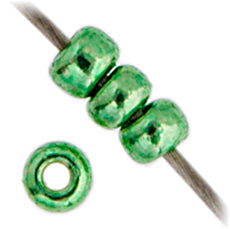 Miyuki Seed Bead 11/0 Duracoat Galvanized Dark Mint Green - 22g Vials