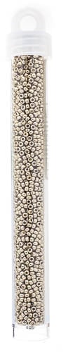 Miyuki Seed Beads Duracoat Galvanized Light Pewter - 22g Vials