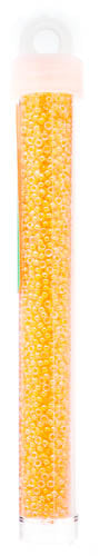 Miyuki Seed Bead 11/0 Color Lined Orange Luminous Neon Color - 22g Vials