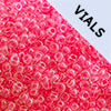 Miyuki Seed Bead 11/0 Color Lined Pink Luminous Neon Color - 22g Vials