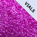 Miyuki Seed Bead 11/0 Color Lined Fuchsia Luminous Neon Color - 22g Vials