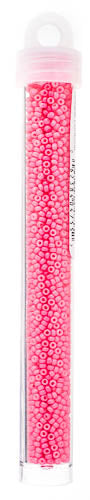 Miyuki Seed Bead Bubblegum Pink Opaque Duracoat - 22g Vials