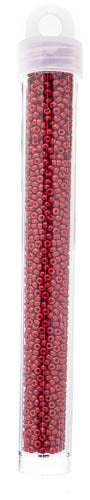 Miyuki Seed Bead Light Maroon Opaque Duracoat - 22g Vials