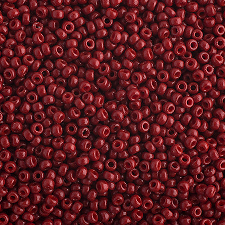Miyuki Seed Bead Light Maroon Opaque Duracoat - 22g Vials