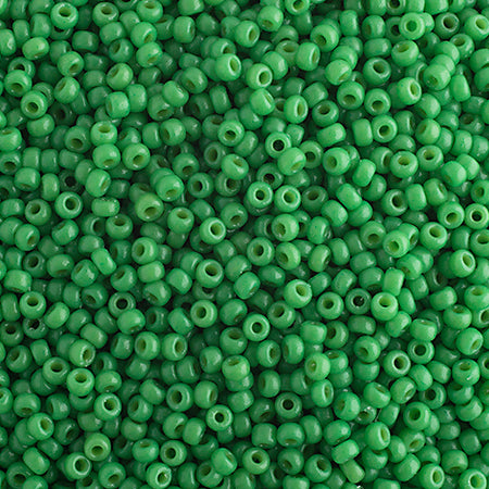 Miyuki Seed Beadd Spring Green Opaque Duracoat - 22g Vials