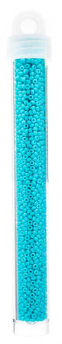 Miyuki Seed Bead Deep Icy Blue Opaque Duracoat - 22g Vials
