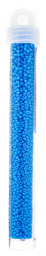 Miyuki Seed Beads Cornflower Blue Opaque Duracoat - 22g Vials