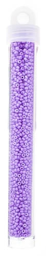 Miyuki Seed Bead Dark Orchid Opaque Duracoat - 22g Vials