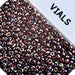 Miyuki Seed Bead 11/0 Transparent Ruby Picasso - 22g Vials