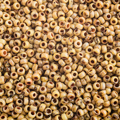 Miyuki Seed Bead Opaque Yellow Picasso - 22g Vials