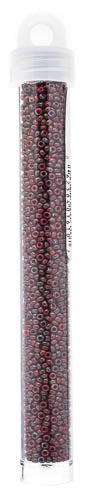 Miyuki Seed Bead 11/0 Opaque Red Picasso - 22g Vials