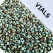 Miyuki Seed Beads Picasso Turquoise - 22g Vials