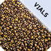 Miyuki Seed Bead 11/0 Opaque Dark Yellow Picasso - 22g Vials