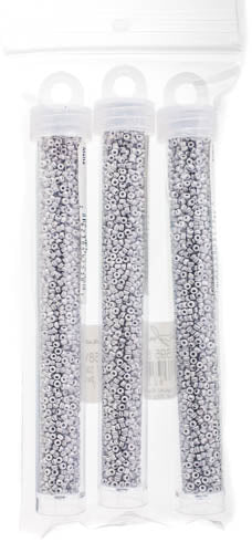 Miyuki Seed Beads Crystal Labrador Matte - 22g Vials
