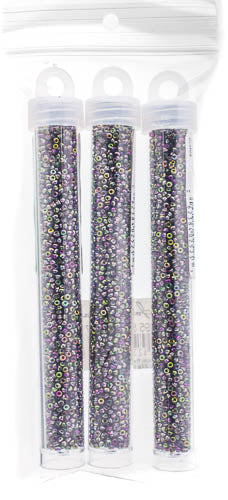 Miyuki Seed Beads Crystal Magic Orchid - 22g Vials