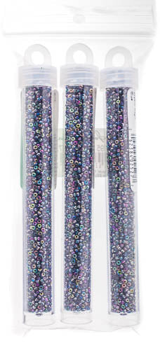 Miyuki Seed Beads Crystal Magic Blue - 22g Vials