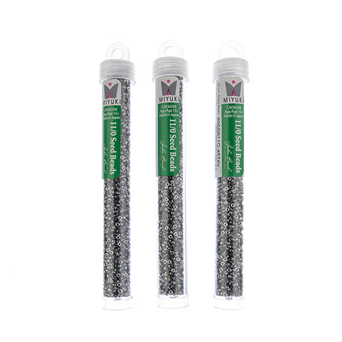 Miyuki Seed Beads Light Vitrail - 22g Vials
