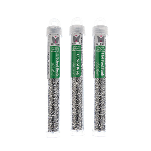 Miyuki Seed Beads Crystal/Labrador Fullcoat - 22g Vials