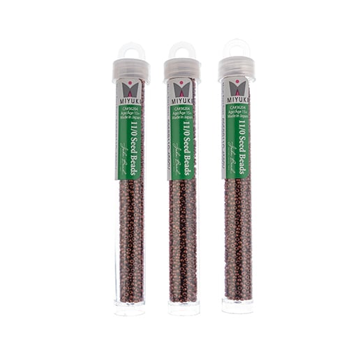 Miyuki Seed Beads Bronze - 22g Vials