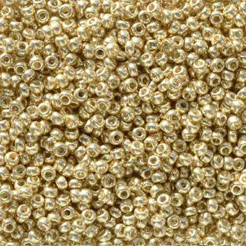 Miyuki Seed Bead 11/0 Duracoat Galvanized Bright Gold 250g