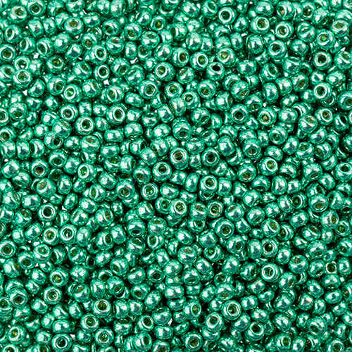 Miyuki Seed Bead 11/0 Duracoat Galvanized Dark Mint Green - 22g Vials