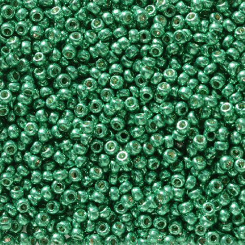 Miyuki Seed Bead 11/0 Duracoat Galvanized Emerald Green 250g