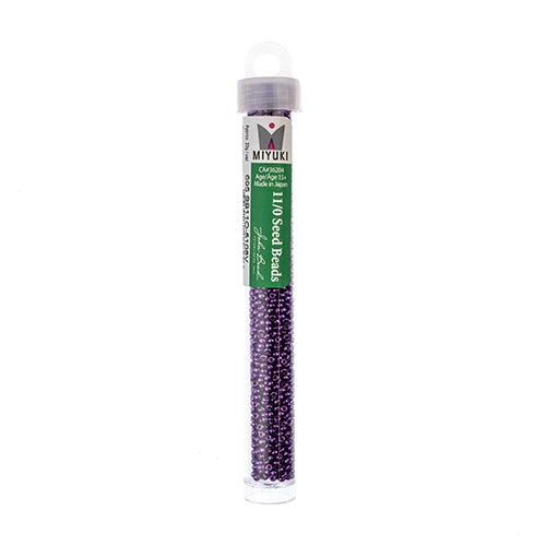 Miyuki Seed Bead 11/0 Duracoat Galvanized Purple Orchid - 22g Vials