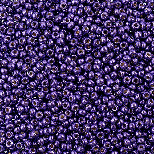 Miyuki Seed Bead 11/0 Duracoat Galvanized Dark Lilac - 22g Vials
