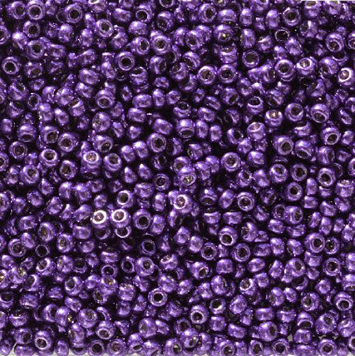 Miyuki Seed Bead 11/0 Duracoat Galvanized Dark Purple 250g