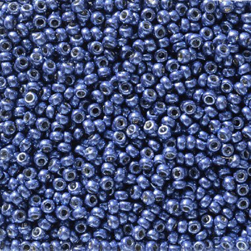 Miyuki Seed Bead 11/0 Duracoat Galvanized Dark Sapphire 250g