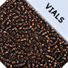 Miyuki Seed Beads Dark Topaz Silver Lined - 22g Vials
