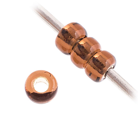 Miyuki Seed Beads Dark Topaz Silver Lined 250g