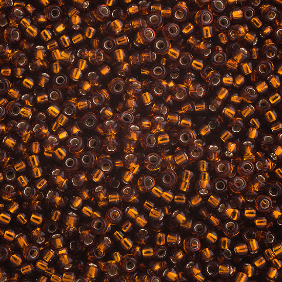 Miyuki Seed Bead 15/0 Light Topaz Silver Lined - 22g Vials