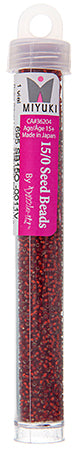 Miyuki Seed Beads Ruby Silver Lined - 22g Vials