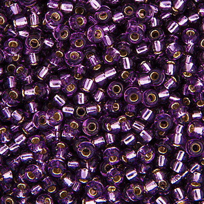 Miyuki Seed Bead Amethyst Silver Lined 250g