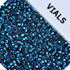 Miyuki Seed Bead 15/0 Dark Turquoise Silver Lined- 22g Vials