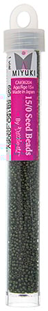 Miyuki Seed Beads Olive Gold Luster - 22g Vials