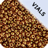 Miyuki Seed Bead 15/0 Topaz Gold Luster - 22g Vials