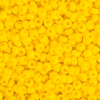Miyuki Seed Beads Opaque Yellow - 22g Vials