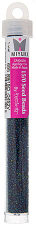 Miyuki Seed Beads Opaque Blue Iris - 22g Vials