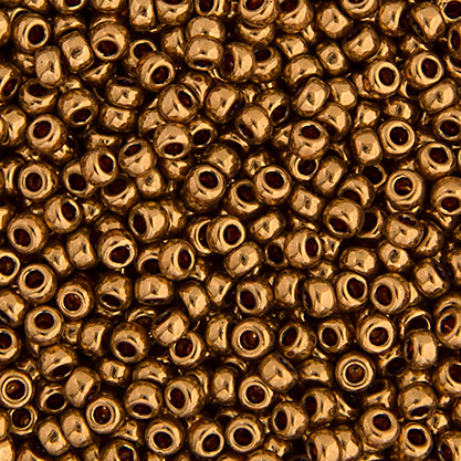 Miyuki Seed Beads Light Bronze Opaque Metallic 250g