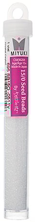 Miyuki Seed Beads Crystal Ceylon - 22g Vials