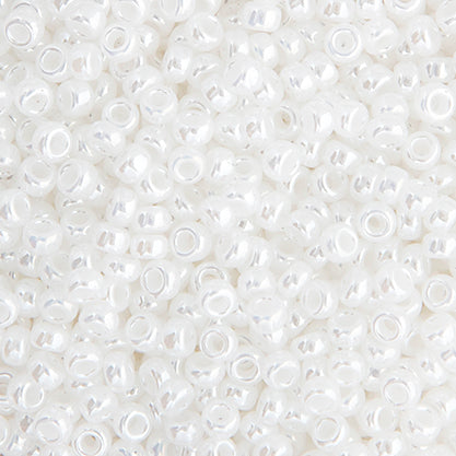 Miyuki Seed Beads Ceylon White Pearl 250g